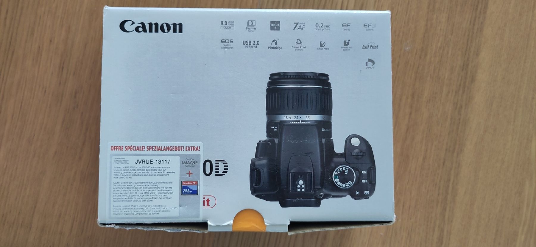 Canon Kamera: Canon EOS 350D mit Objektiv – Gebraucht aus Luzern von ann_d27b 1