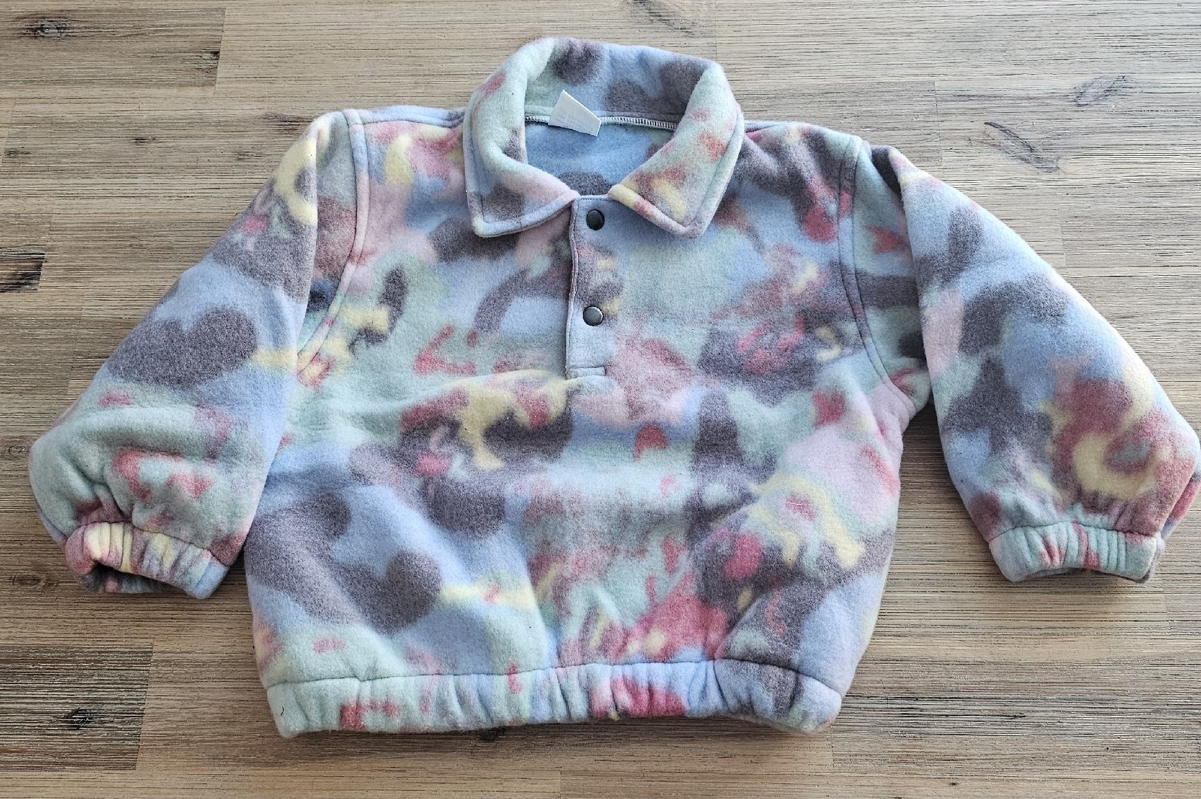 Maglioni & Felpe: Dicker Fleece Pullover Kinder Grösse 92 Mehrfarbig – Usato da Basel venduto da Sinibini86