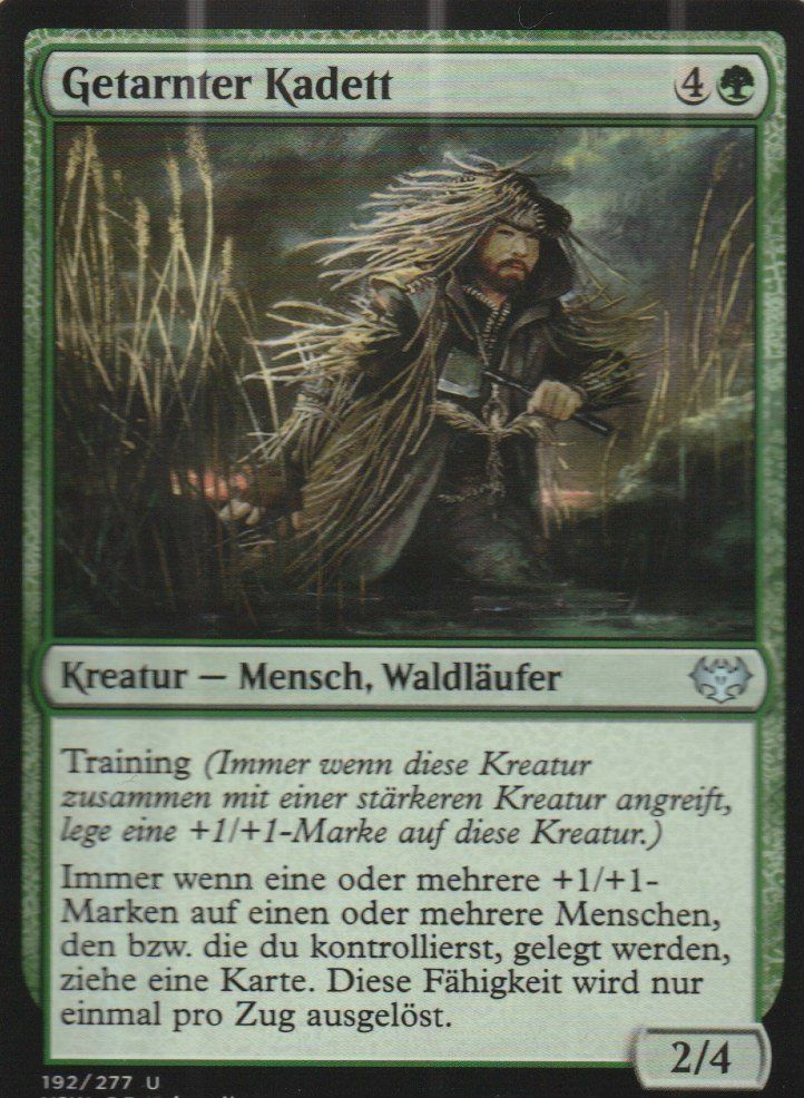 Magic The Gathering Carte collezionabili: TCG Magic The Gathering MTG De VOW 192 Getarnter Kadett – Nuovo (secondo la descrizione) da Vezia venduto da Aquarius_Age