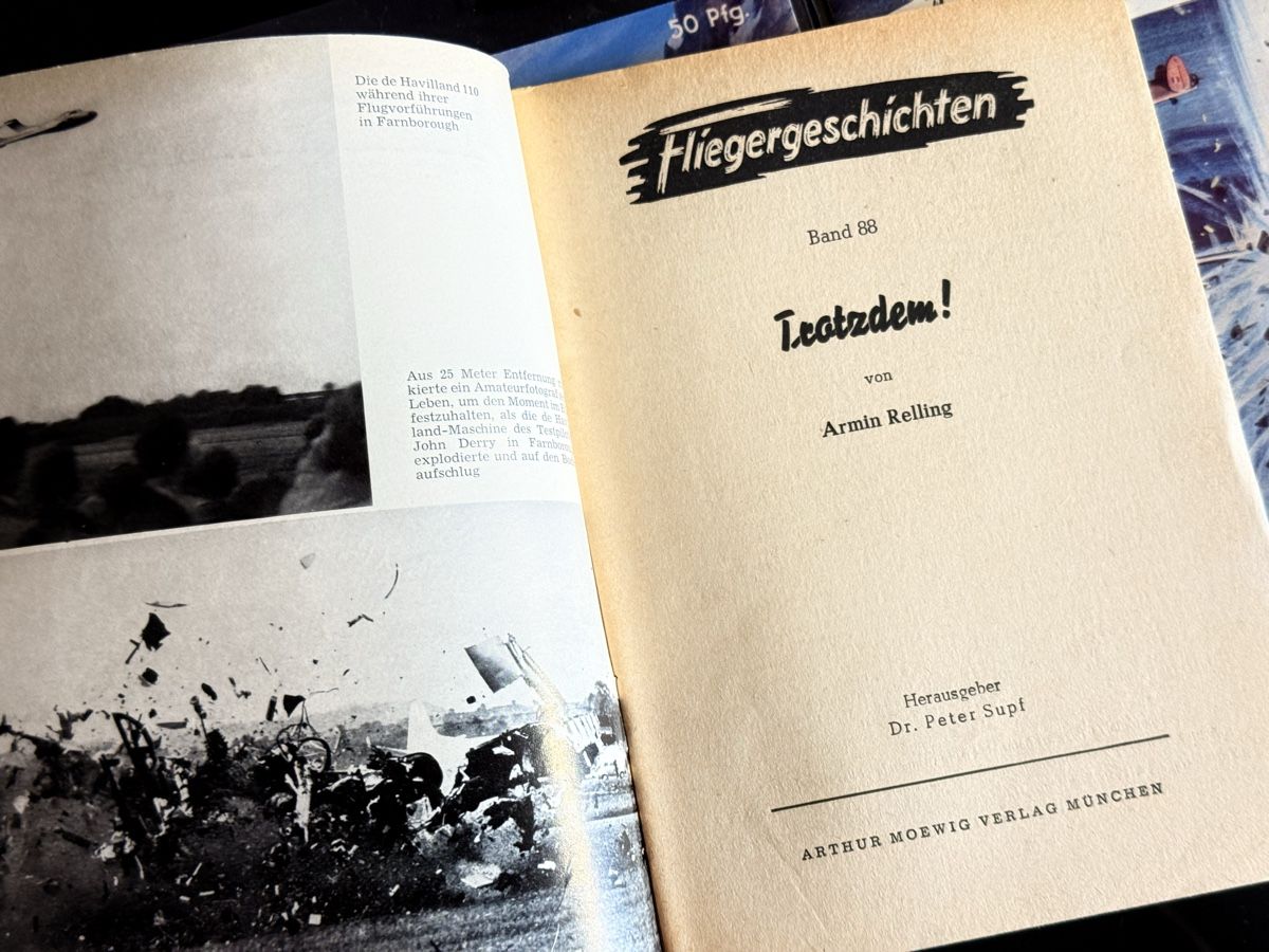 Libri: Fliegergeschichten , 3er Set, Top Zustand. – Usato da Zuerich venduto da SonderArt-Wertgut 3