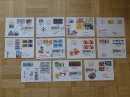 Timbres   Lot   11x   2001