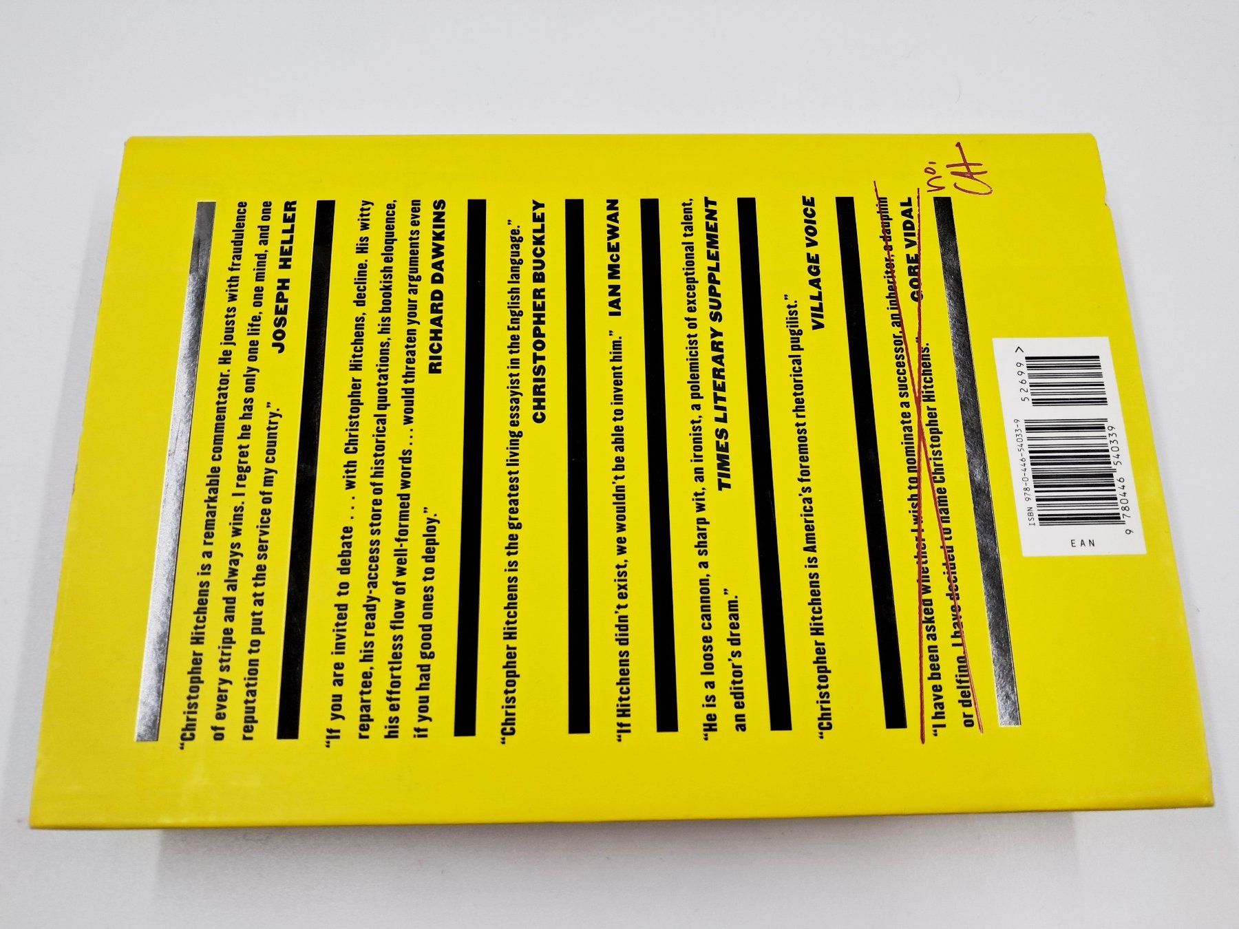 Livres: Buch, Hitch 22, Christopher Hitchens, A Memoir – Neuf (Voir description) à St. Gallen par cointec 3