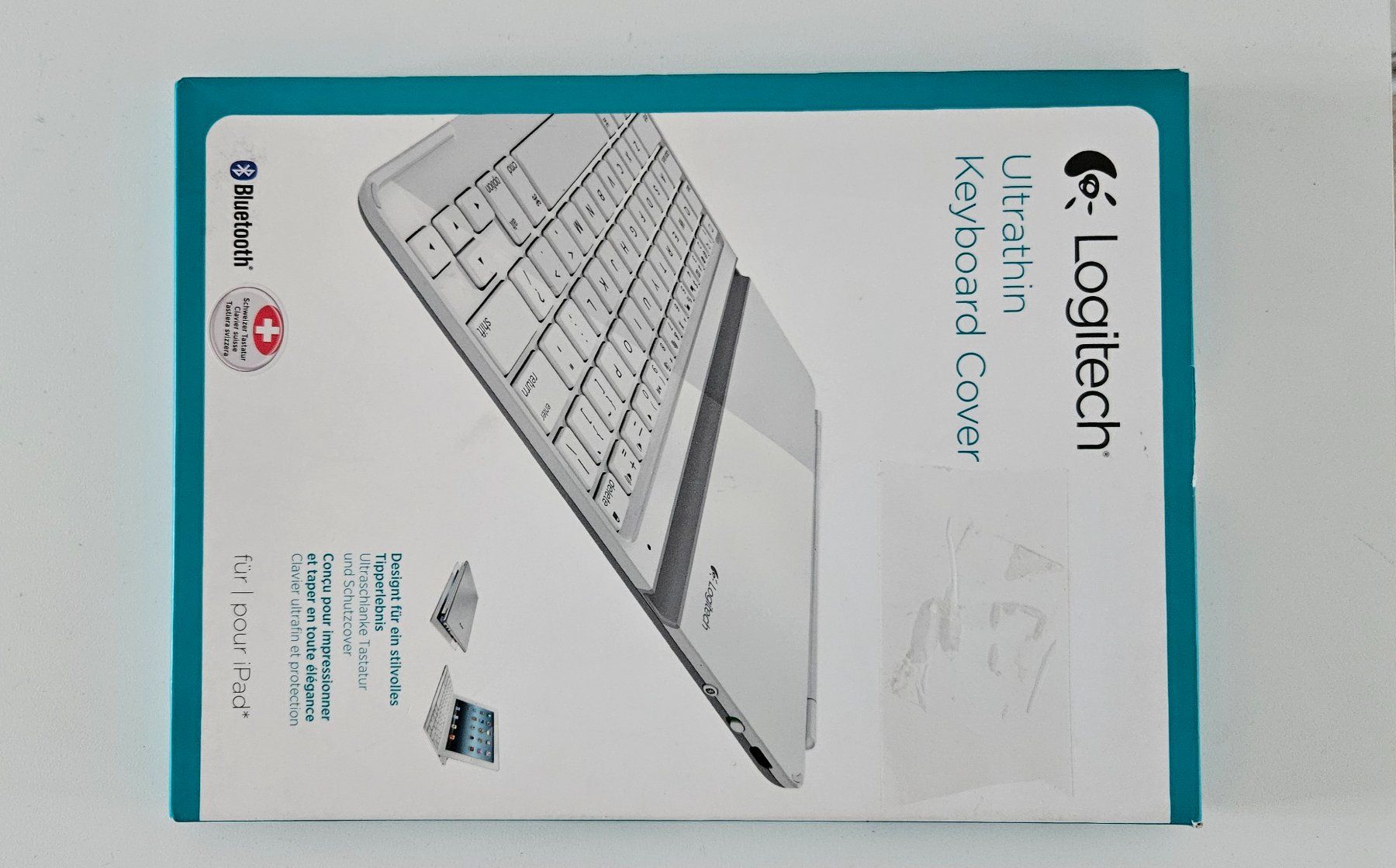 Tastiere: Logitech Ultrathin Keyboard Cover - CH Layout – Usato da Baar venduto da Bigs1