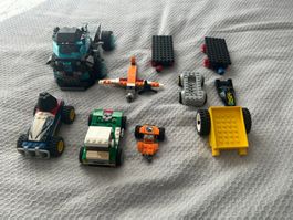 10 verschiedene Lego Technik Lego Fahrzeuge