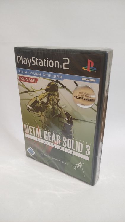 Metal Gear Solid 3: Subsistence PS2 (Sealed) - Rarität 4