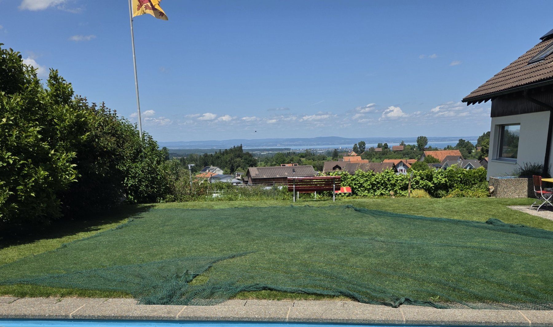 Supporti a parete: Vogelschutz - Netz für Kirschbaum – Usato da Häggenschwil venduto da joehafi01