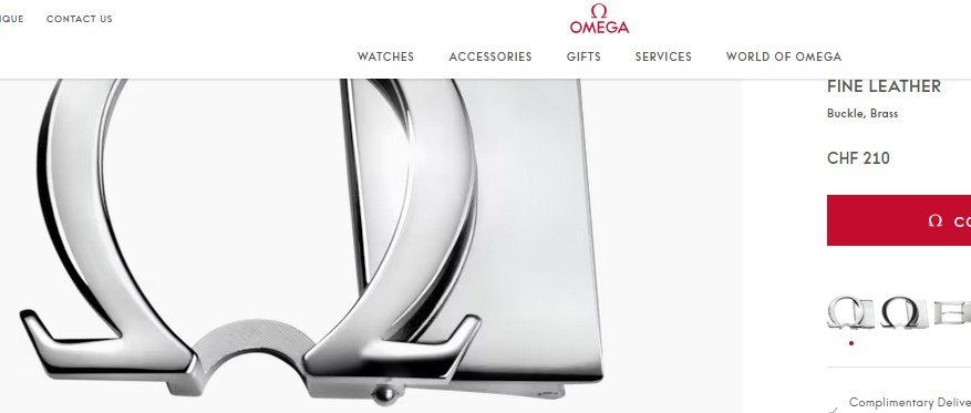 Omega Gürtelschnallen: Omega Schnalle / boucle – Neu (gemäss Beschreibung) aus Collonges von arashee 3