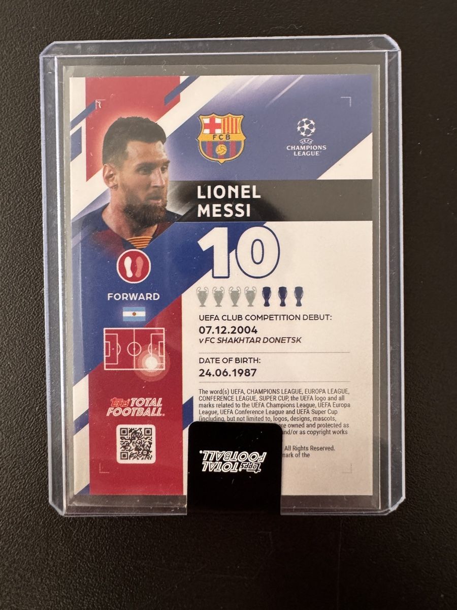 Topps Carte collezionabili: Lionel Messi Topps nummerierte Karten – Nuovo (secondo la descrizione) da St. Moritz venduto da PauloM98 2