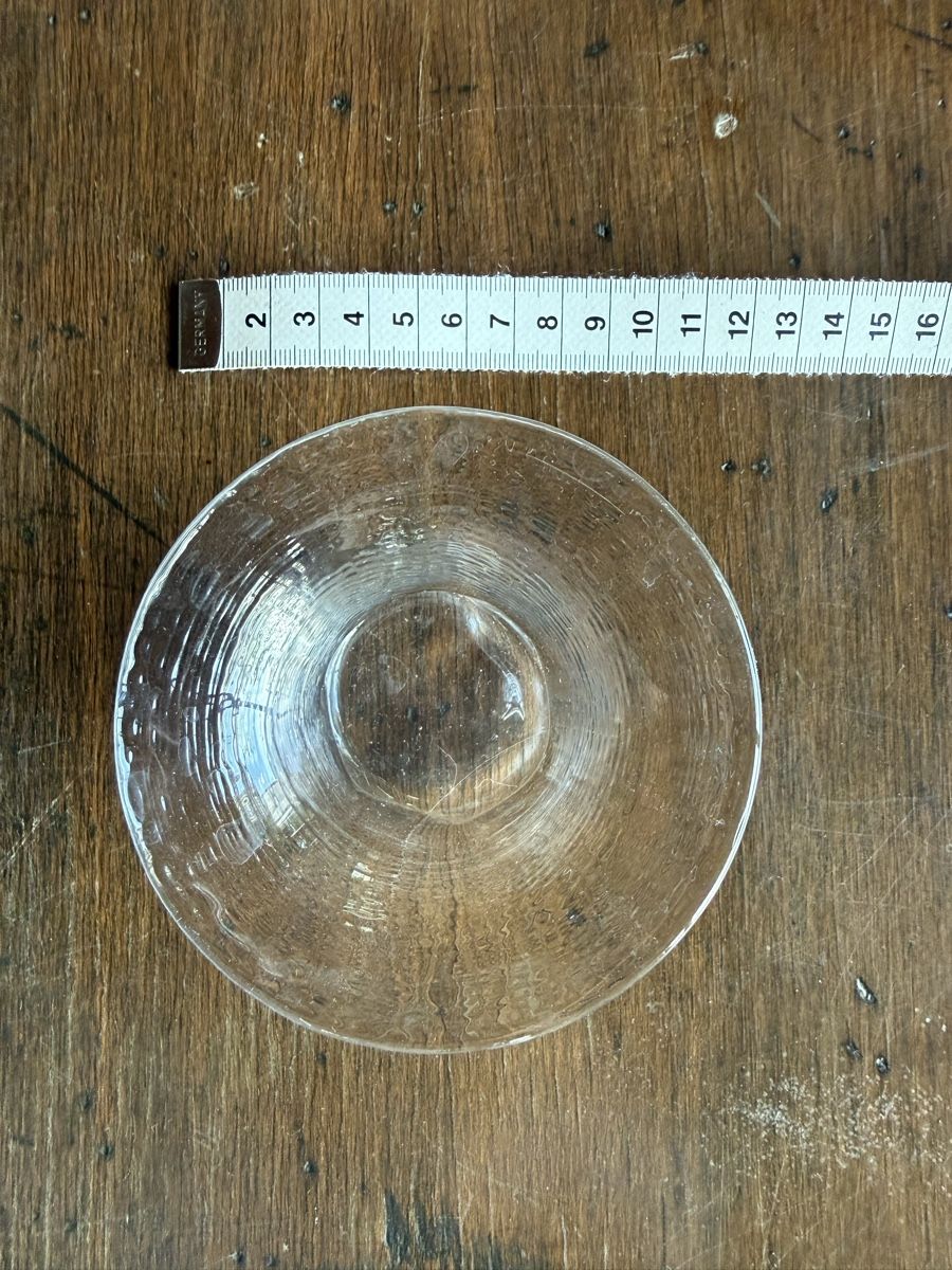 Glasi Hergiswil Bicchieri: Kleine Glasi Glasschale, 10 cm Durchmesser – Usato da Affoltern am Albis venduto da cherries