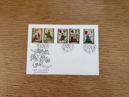FDC Liechtenstein Satz Vaduz 30.5.1961