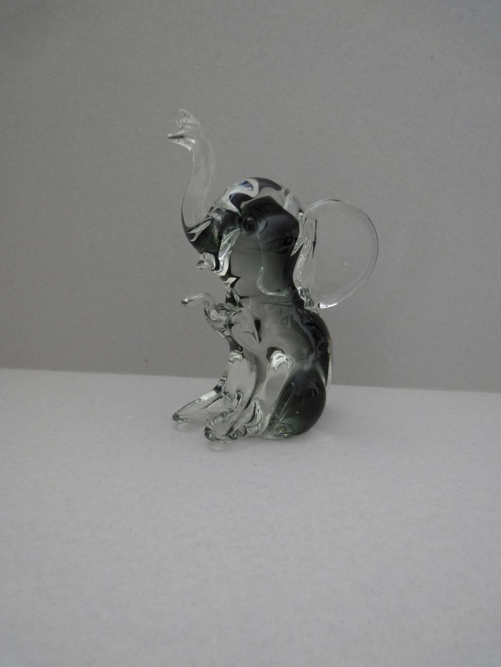 Murano Statuette: Kristallglas Murano - Elefant – Usato da Chur venduto da omonia 1