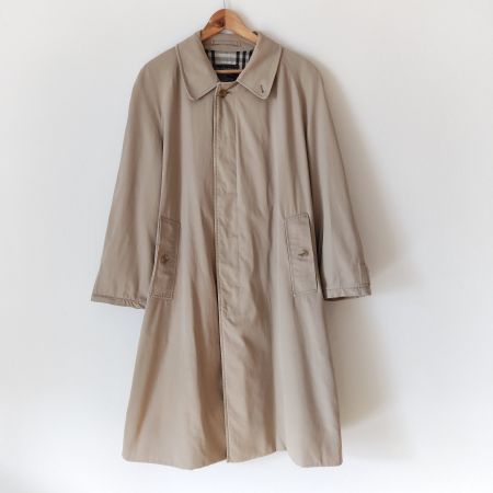 BURBERRY Mantel Trenchcoat Gehrock Novacheck Futter Gr.L