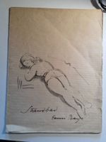 Hanni Bay - Strandbar - Lithographie in Mappe
