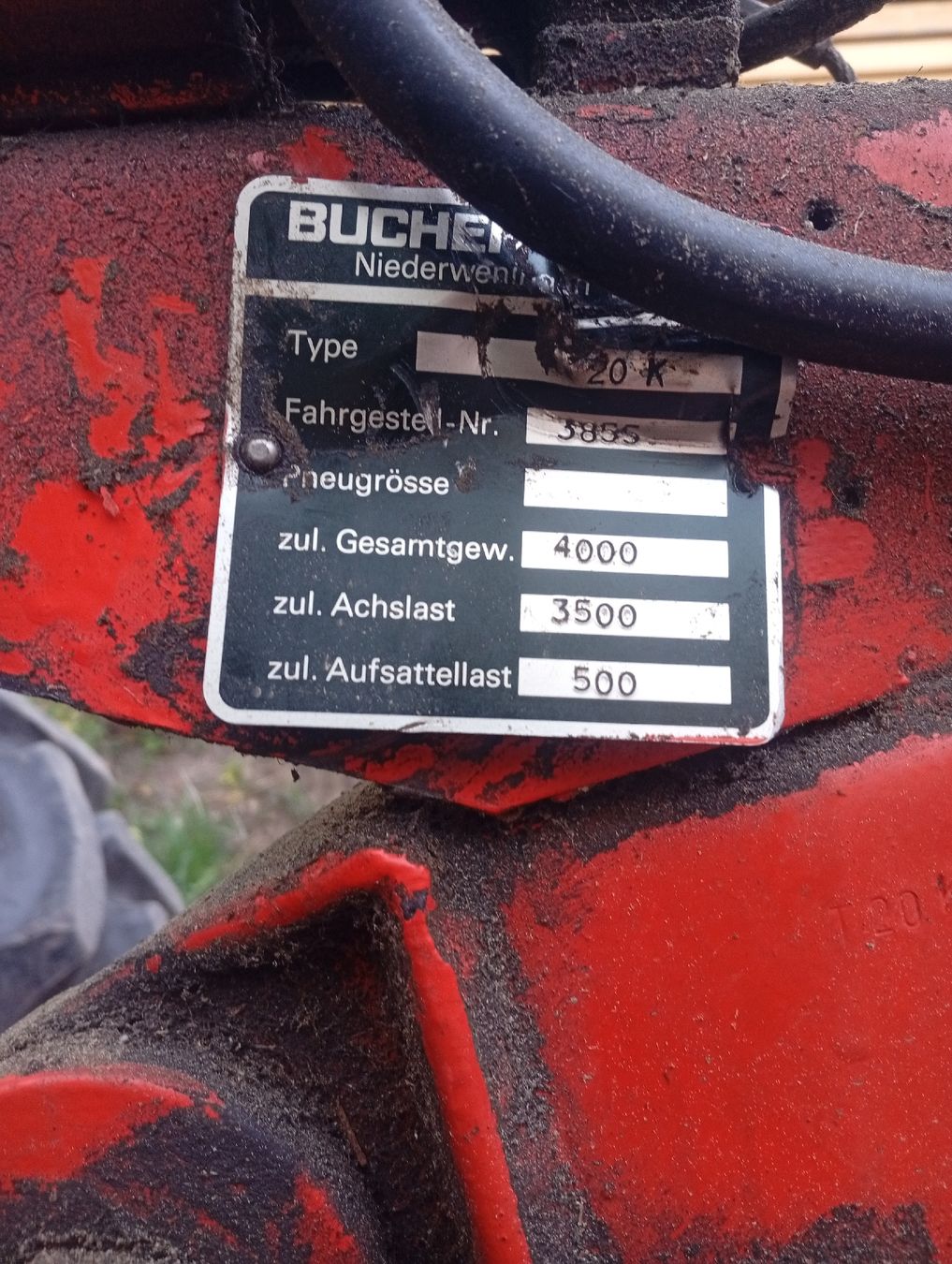 Bucher Rimorchi: Ladewagen Bucher T20 – Usato da Sumiswald venduto da isa_67m8 5