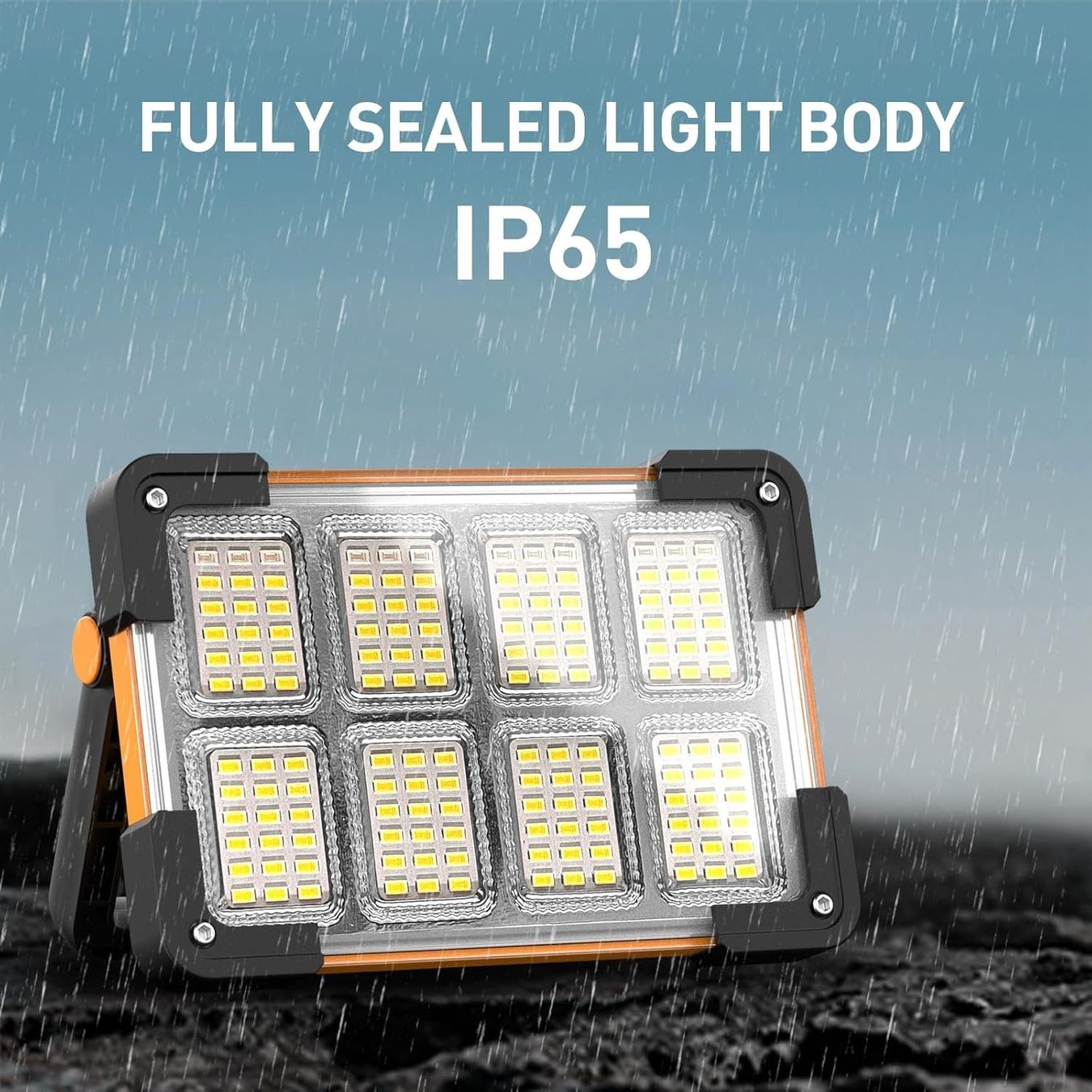 Lampade: 50W LED Solar Strahler mit 144 LED-Perlen – Nuovo e nell'imballaggio originale da Châtelaine venduto da topshop.switzerland 4