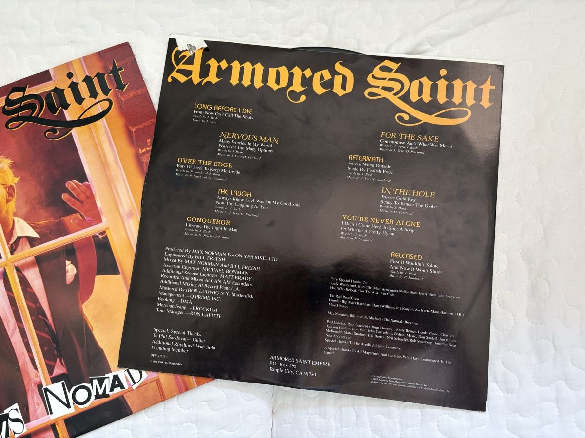 Schallplatten: LP- Armored Saint – Gebraucht aus Zürich von 1pakal 6