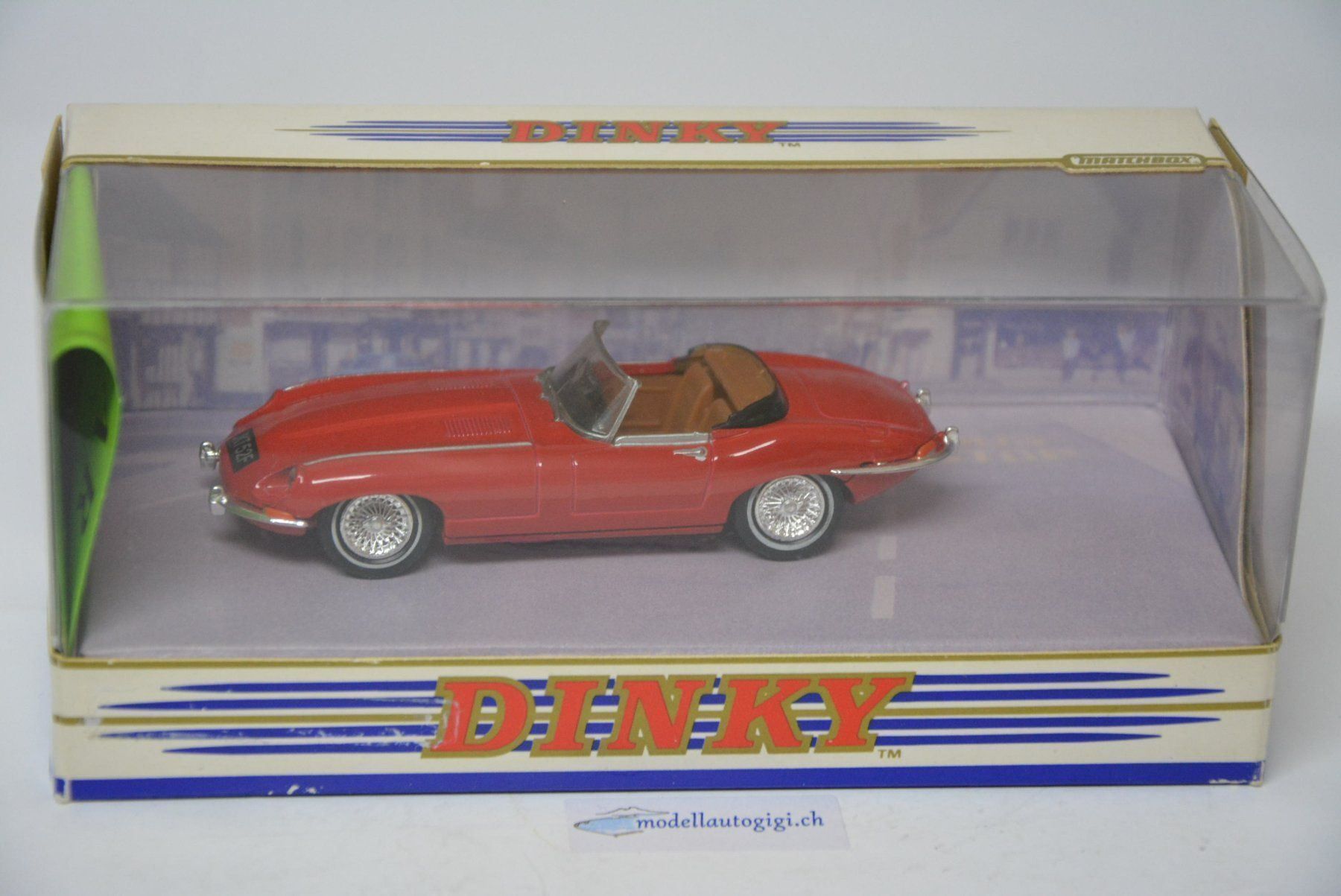 Jaguar Modellautos: Jaguar E Type 1968 MK 1 1/2 , Dinky 1:43 – Neu und originalverpackt aus Goldach von Feivel9