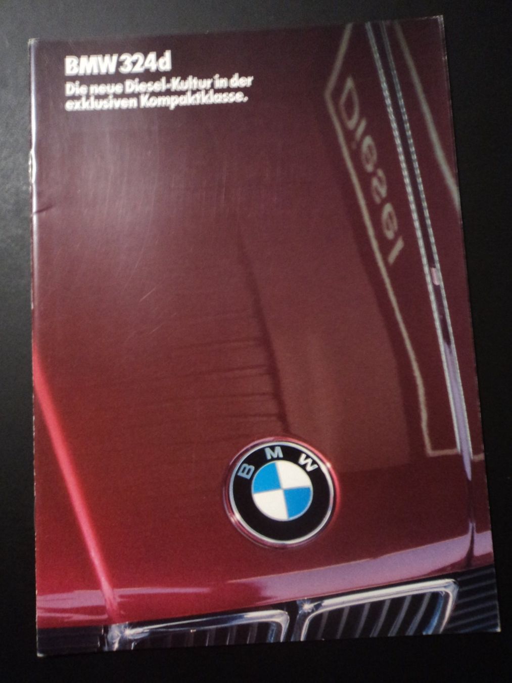 BMW Documents: Prospekt BMW 324d E30 1986 – D'occasion à Schwarzenburg par modelCARama