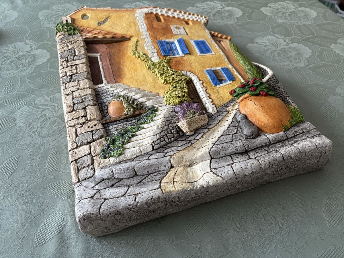 Gemälde: Sehr schönes Wandbild Relief Mediterran – Gebraucht aus Thalwil von terza789 2