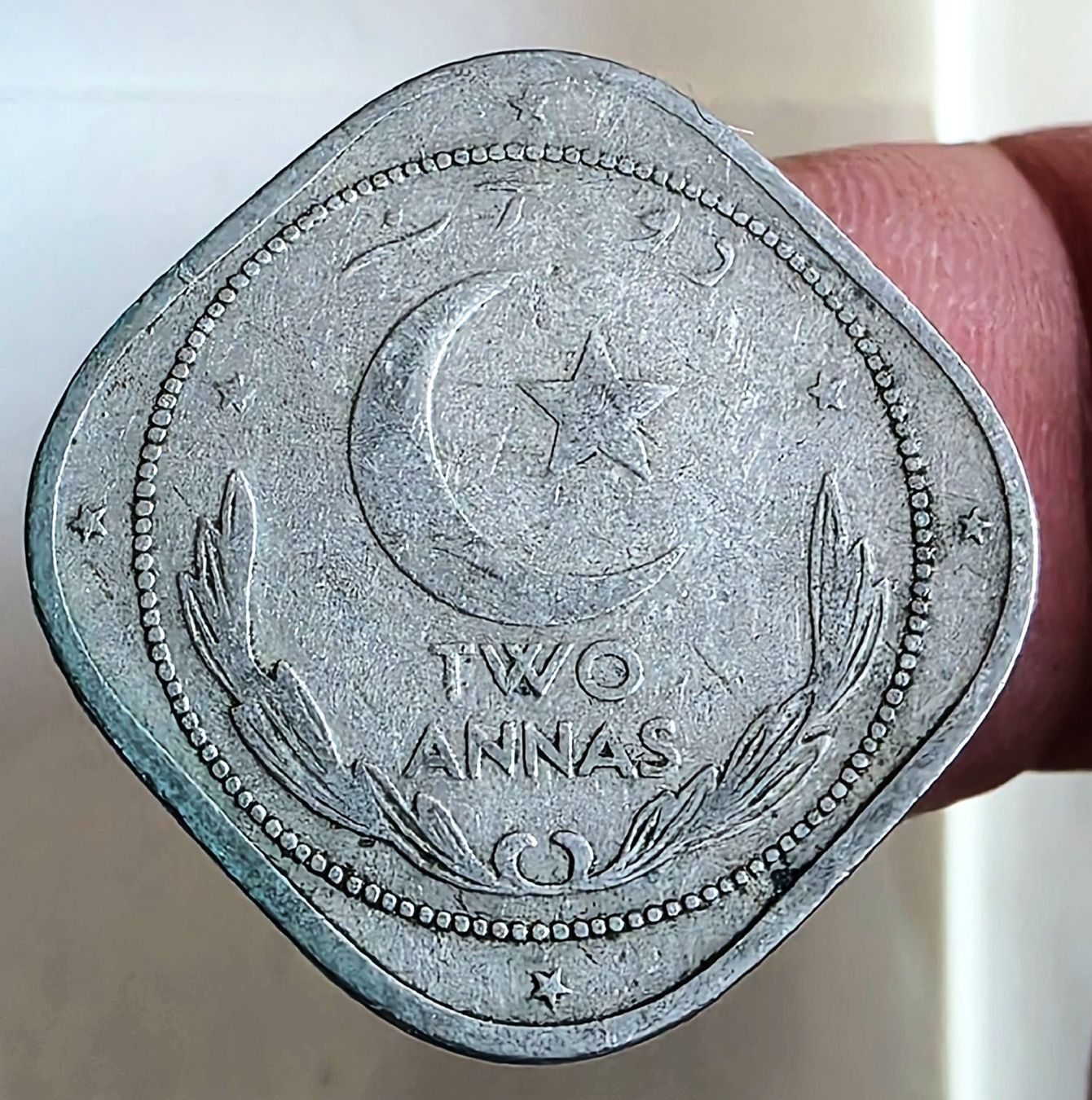 Tutti le monete: PAKISTAN 2 ANNAS 1951 – Usato da Winterthur venduto da Creso70