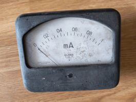 Elmes Einbau Amperemeter Staub&Co Richterswil siehe Fotos