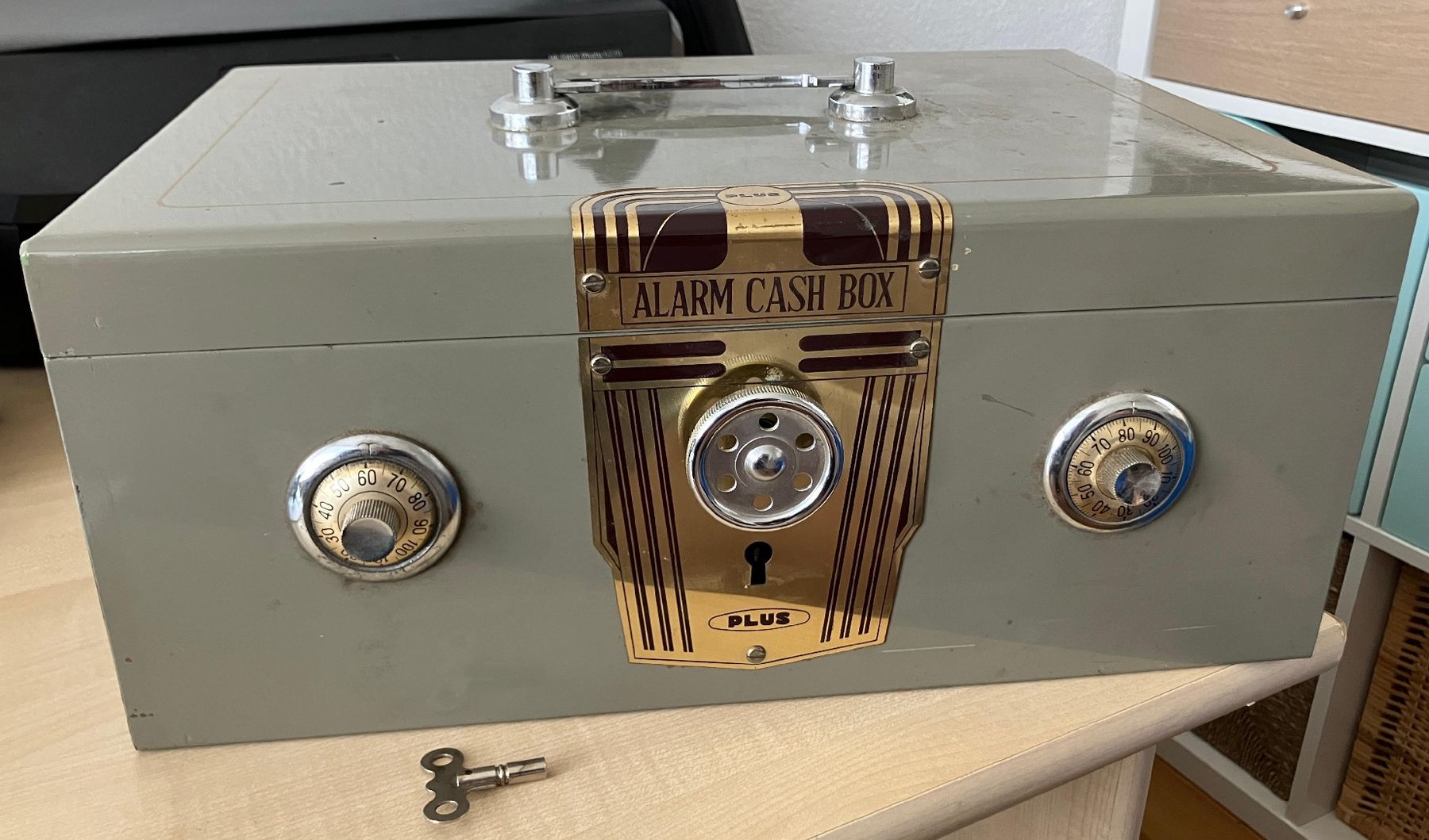 Registratore di cassa: Vintage Alaram Cash Box – Usato da Seengen venduto da ja6_65wp 1