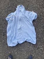 Zewi Babyschlafsack 70x140 hellblau Baumwolle guter Zustand