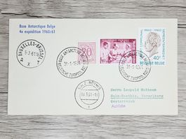 CL05 Enveloppe + Timbre Belgique 1961