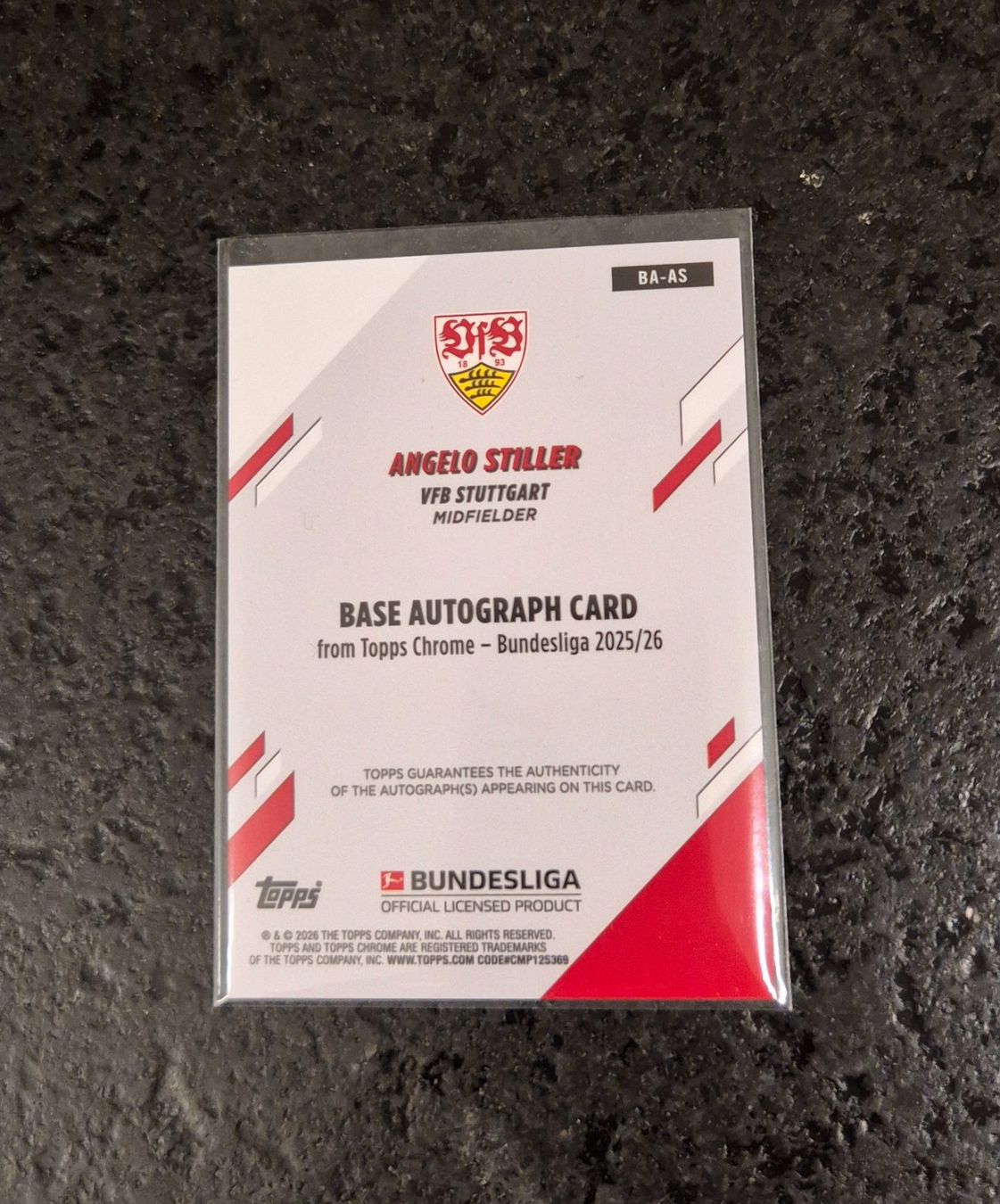 Topps Carte collezionabili: Angelo Stiller /99 Autogramm - Stuttgart - Topps – Nuovo (secondo la descrizione) da Burg AG venduto da Danoe 1