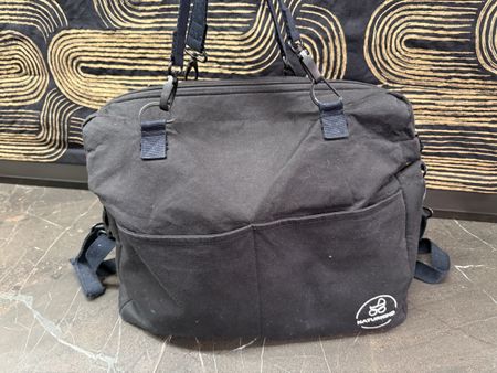 Wickeltasche schwarz von Naturkind