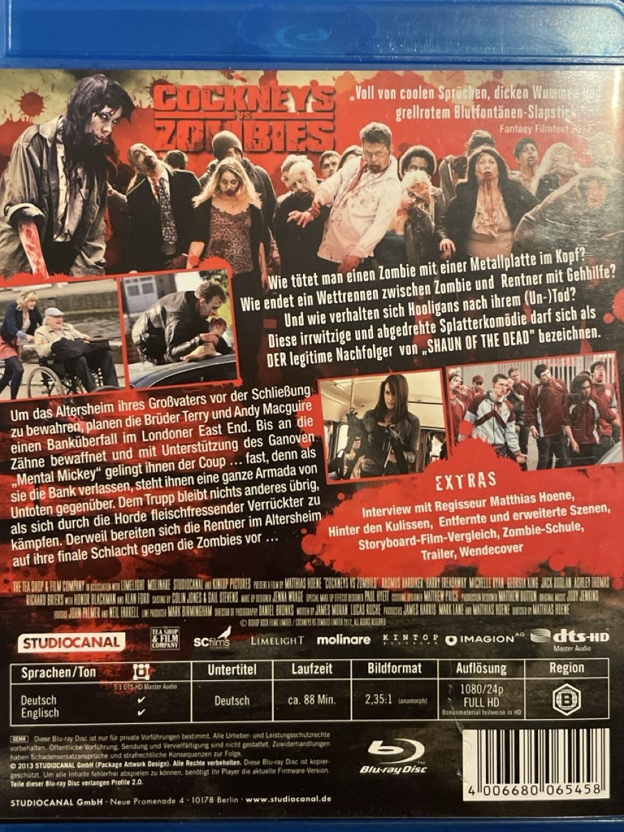 Tutti i DVDs: Cockneys vs. Zombies (2012) – Usato da Waldenburg venduto da Gonzo8 1