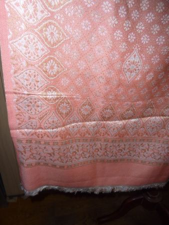 écharpe d'hiver avec motifs couleur rose neuf pour femme