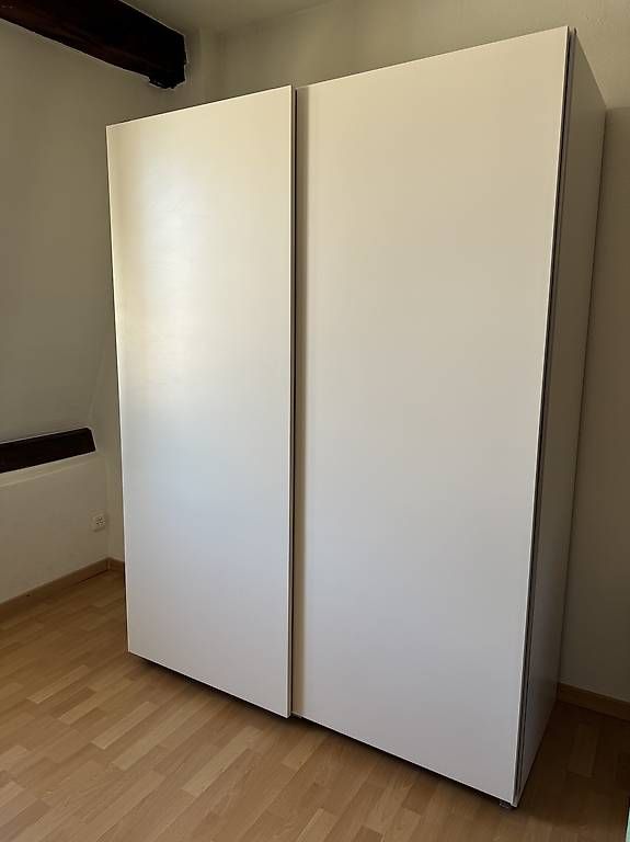 Ikea Armoires: Kleiderschrank PAX weiss – D'occasion à Zürich par ord_7whj