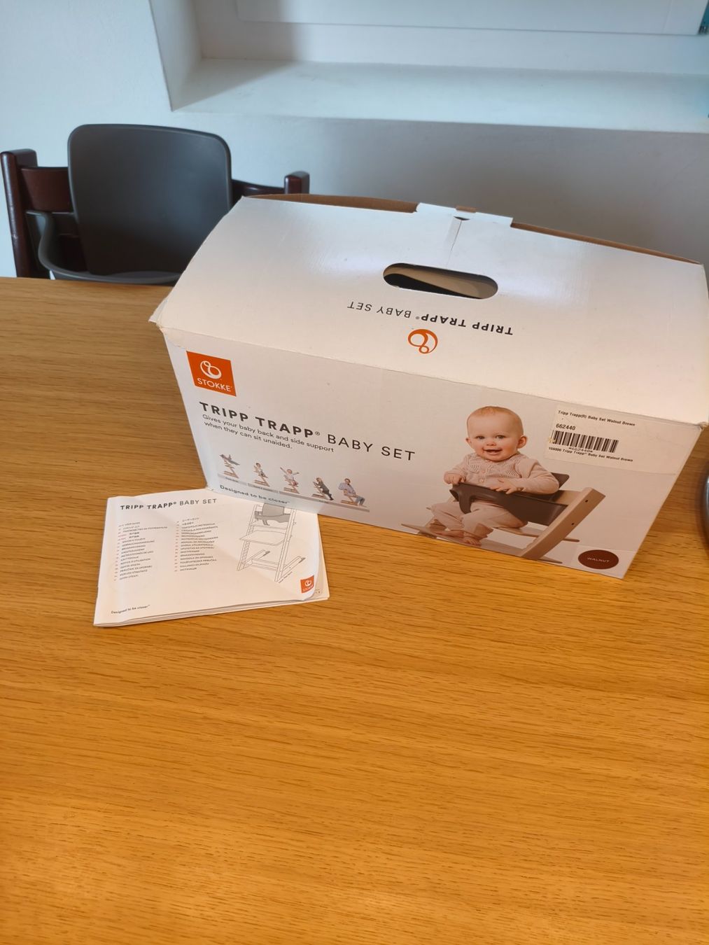 Stokke Hochstühle: Stokke TripTrap Babyset (Dunkelbraun) – Gebraucht aus Reiden von Rameyer 1