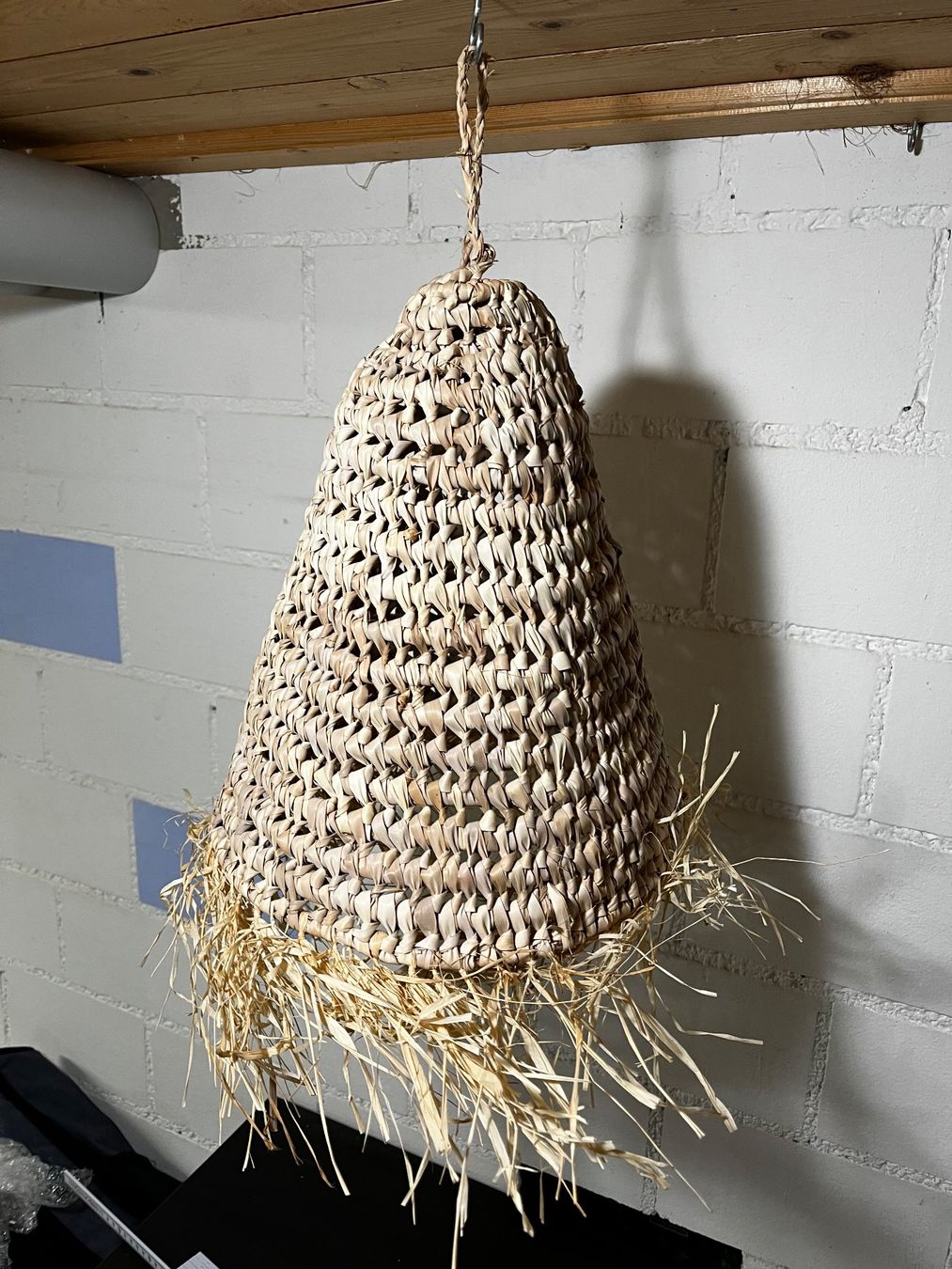 Paralumi: Boho Lampe aus Bast – Nuovo (secondo la descrizione) da St. Peterzell venduto da andrea2012