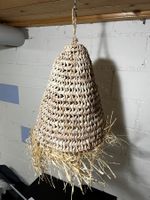 Boho Lampe aus Bast