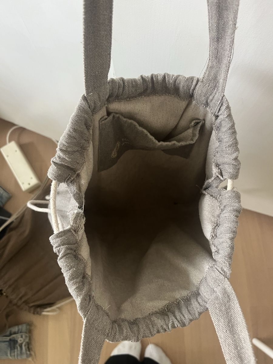 Zaini: Grauer Fizzen Stoffrucksack – Usato da Meilen venduto da jes_c25c 2