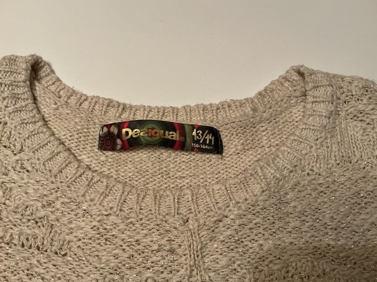 Desigual Maglioni & Felpe: Pullover, DESIGUAL, sehr HÜBSCH! – Usato da Stäfa venduto da ten_9rrs 3