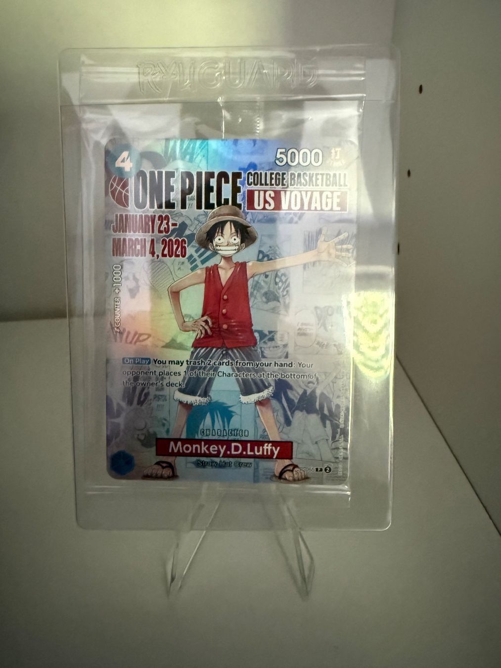 Bandai Sammelbilder & Trading cards: Monkey.D.Luffy Promo karte – Neu und originalverpackt aus Zürich von ene_ymy9