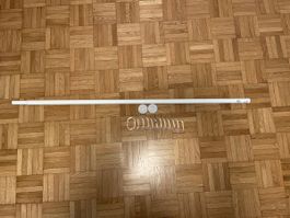 IKEA BOTAREN tringle à rideau de douche + Anneaux