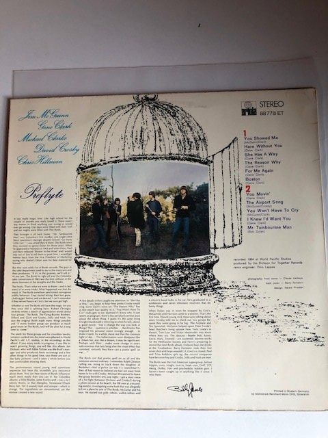 Dischi in vinile: Byrds – Usato da Aarwangen venduto da Jukebox3 2