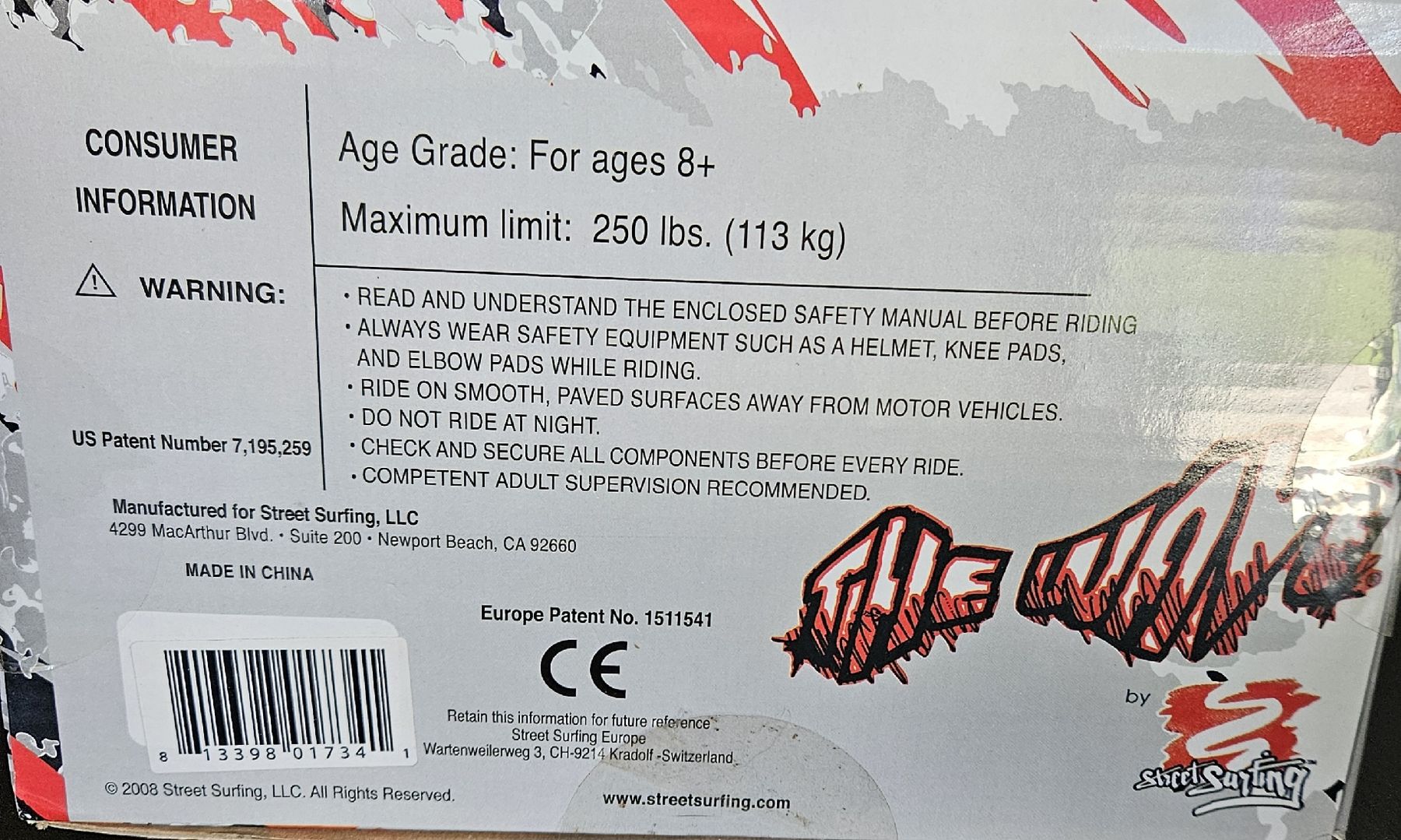 Skateboards: Waveboard-Skateboard  "Neu"  – Neu und originalverpackt aus Uster von esko.swiss 3