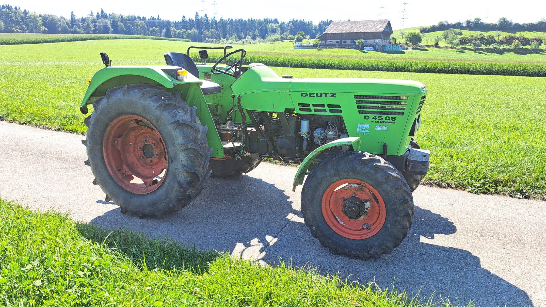 Deutz Traktoren: Traktor Deutz 4506 Allrad – Gebraucht aus Neudorf von  1