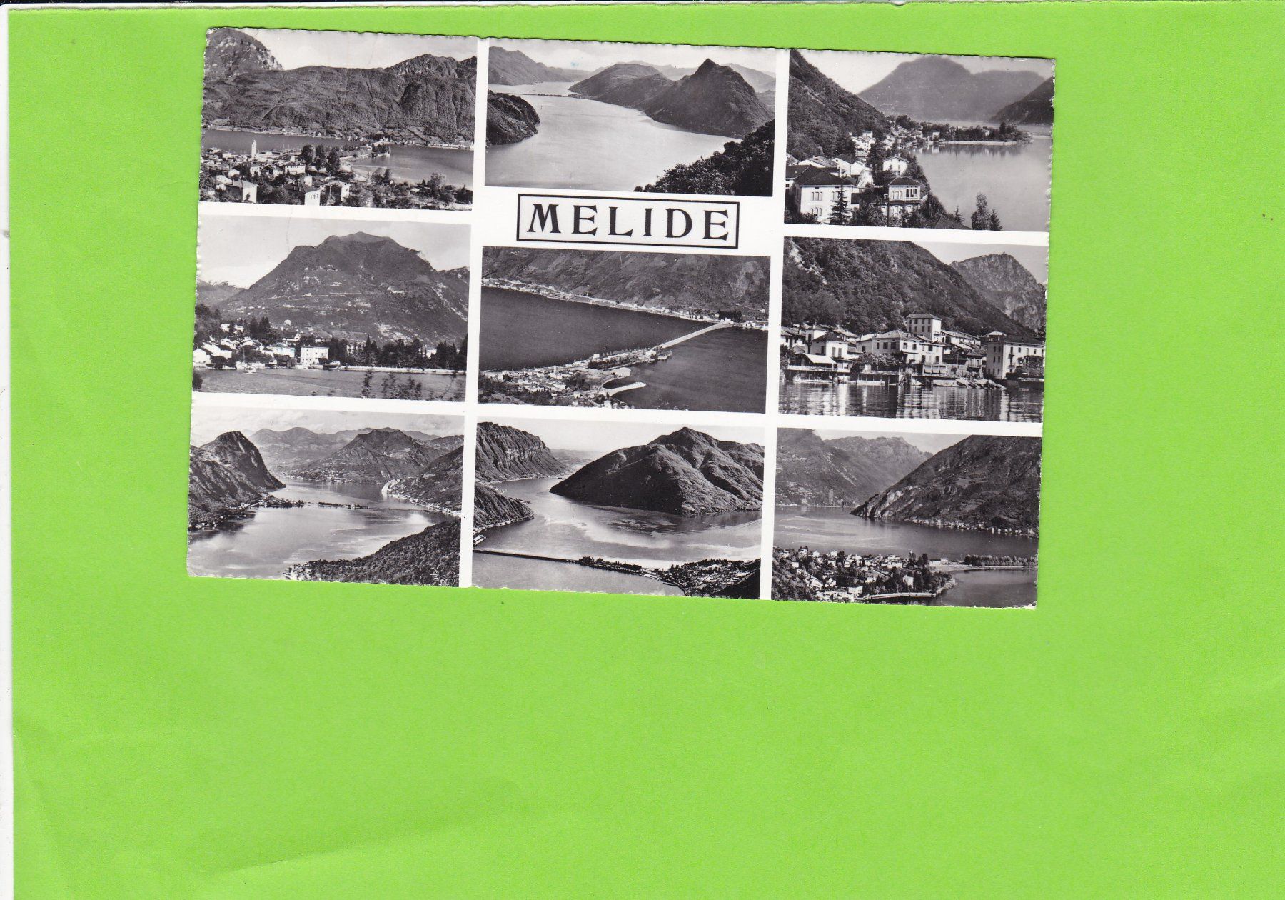 Ansichtskarten: Melide--1959 – Gebraucht aus St. Peterzell von neckertal