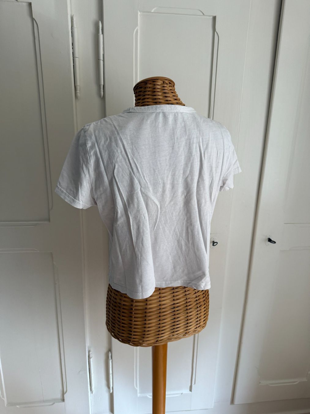 Zara T-shirt: ZARA - cropped T-Shirt weiss M – Usato da Zürich venduto da Diazaio 2