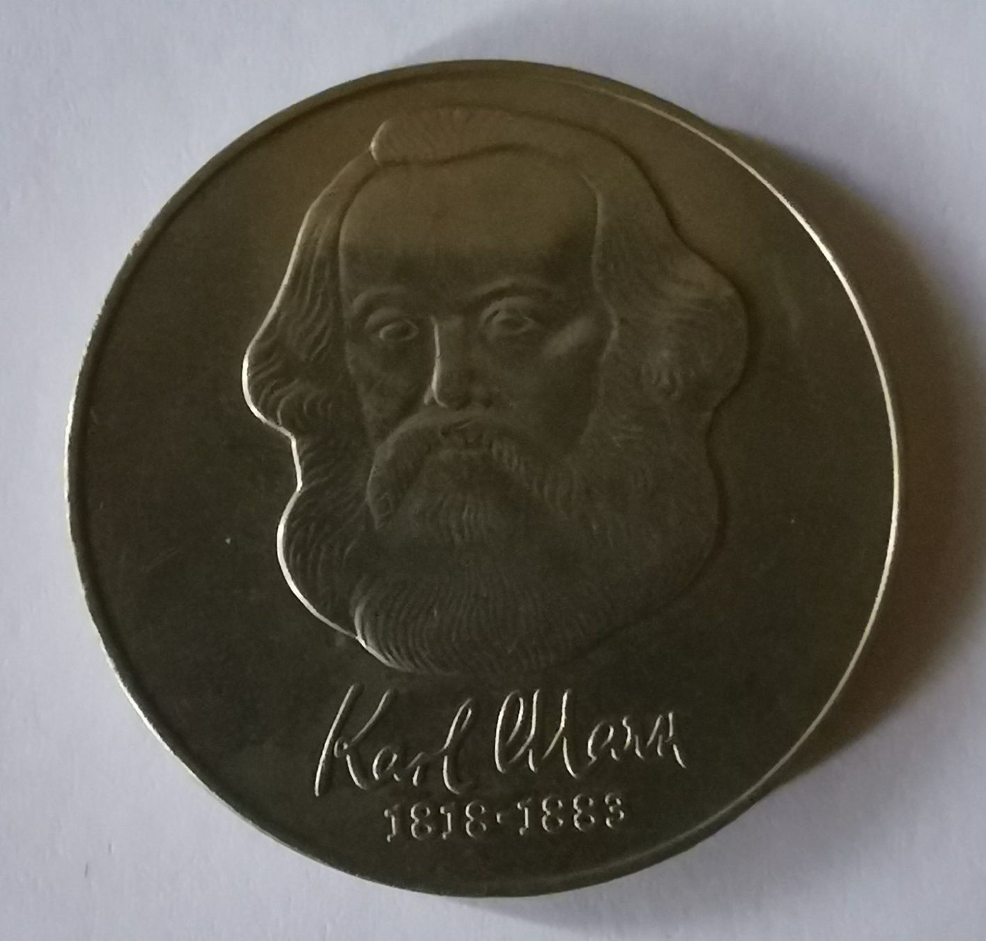 Alle Münzen: DDR 20 Mark 1983 Karl Marx – Gebraucht aus Mönchaltorf von hiukset