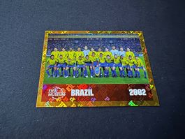 Fussball Sticker Brasilien 2002 Weltmeister FWC 16