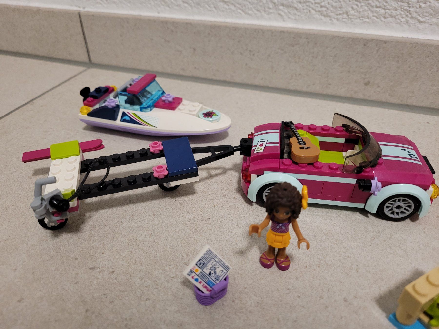 Lego Giocattoli: Lego Friends 41316 - Andreas Rennboot-Transporter – Usato da Zollikerberg venduto da SiaTz 2