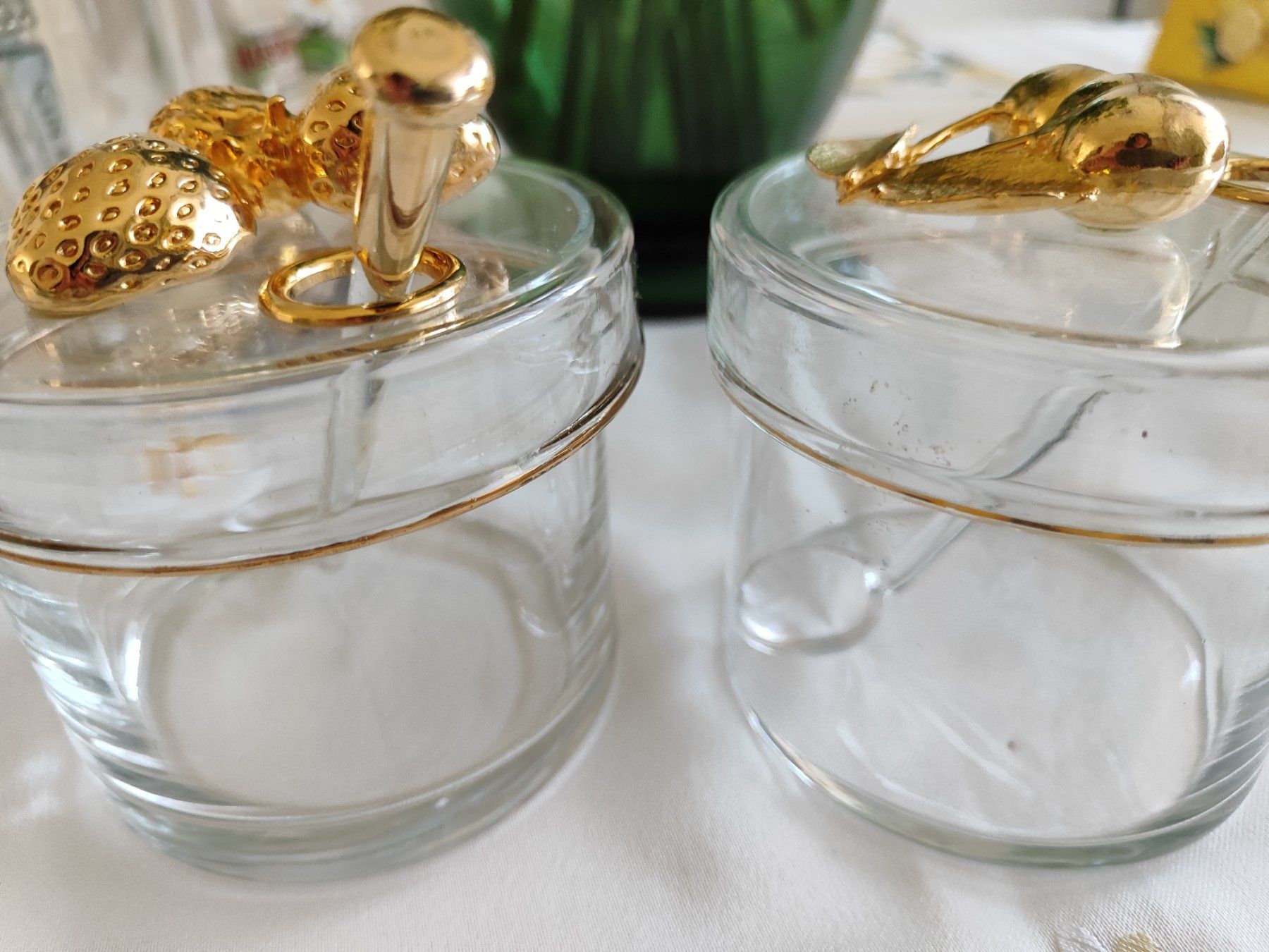 Gläser: 2 Marmalade Glas mit löffel – Neu (gemäss Beschreibung) aus Langnau am Albis von Judithsebi 2