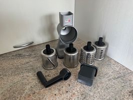 Zyliss Raffel Swiss Made mit 4 Trommelreiben
